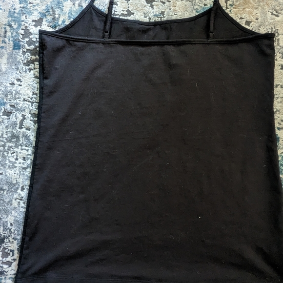The Loft - Black adjustable strap tank top - Picture 2 of 5